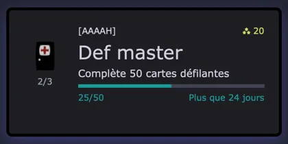 Progression d'une quête